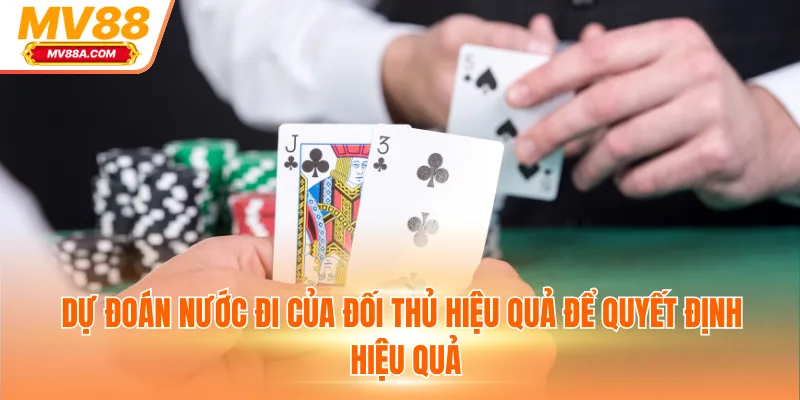 Dự đoán nước đi của đối thủ hiệu quả để quyết định hiệu quả