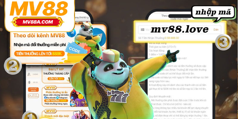 Bảng thưởng lì xì hội viên mới MV88